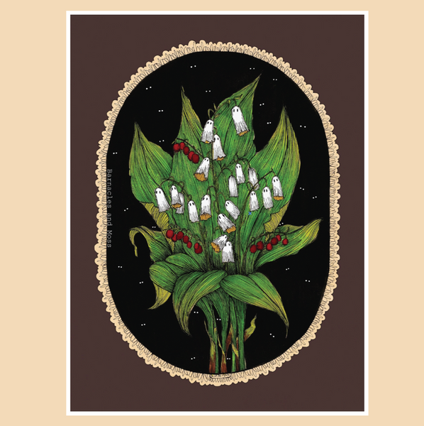 Lily Of The Valley Ghosts Art Print