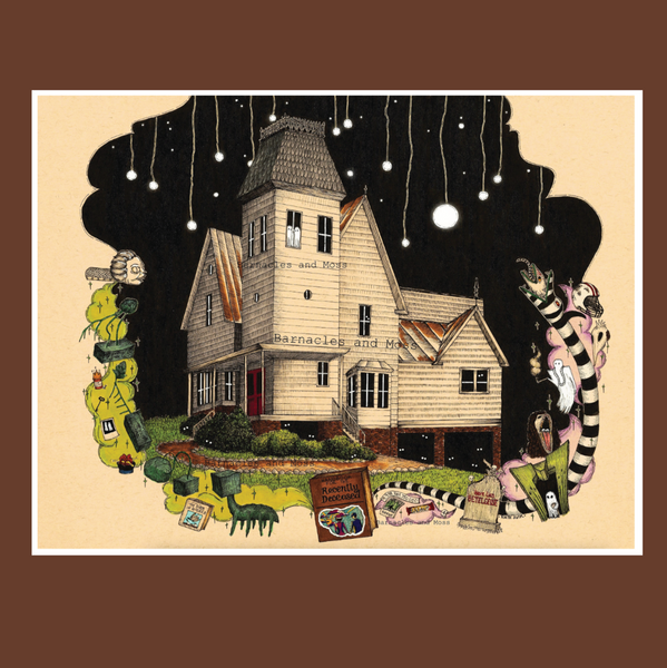 Beetlejuice Maitland House Art Print