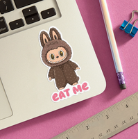 Labubu Eat Me Sticker