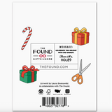 Labubu Santa's Secret Helper Holiday Card