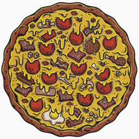 Pizza Puzzle - Meat Lovers