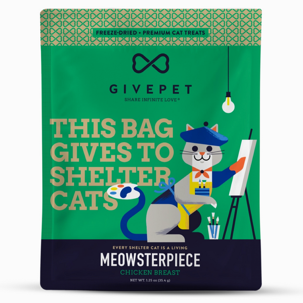 Give Pet - Purrfect Cast Freeze Dried Chicken Breast Cat Treats