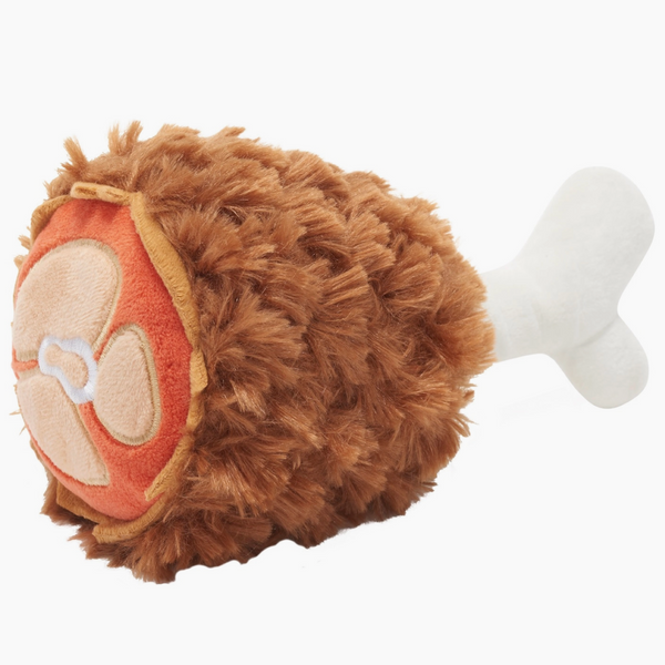 Dog Toy - Bark Tavern Turkey Leg Plush