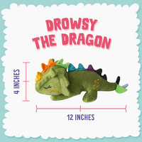 Dog Toy - Snugarooz Drowsy The Dragon