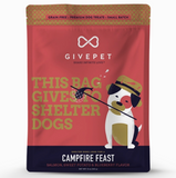 Givereet dog treats packaging on a white background