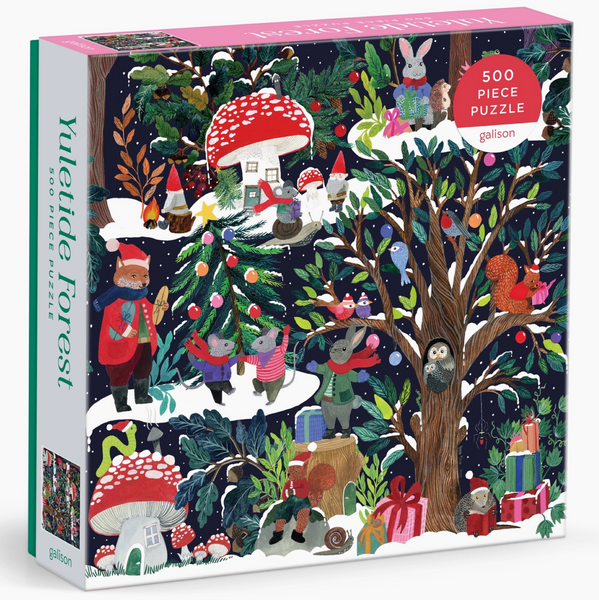 Yuletide Forest 500 Piece Puzzle