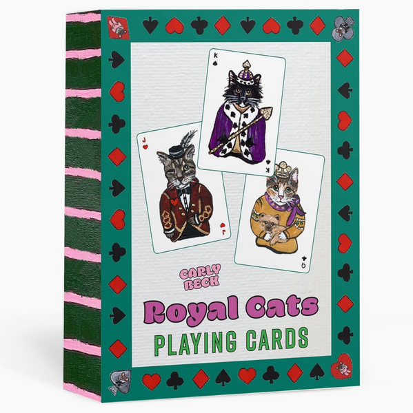 Royal Cats Playing Cards