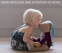 Recycled Sweater Softy Hand Puppets