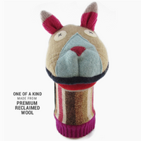 Recycled Sweater Softy Hand Puppets