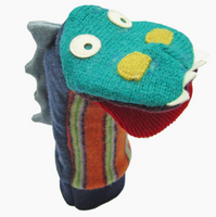 Recycled Sweater Softy Hand Puppets