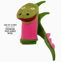 Recycled Sweater Softy Hand Puppets