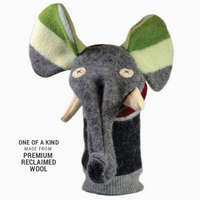 Recycled Sweater Softy Hand Puppets