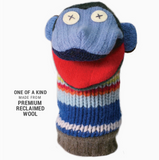 Recycled Sweater Softy Hand Puppets