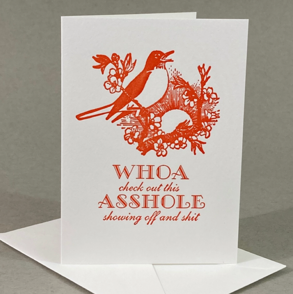 Check Out This Asshole Card