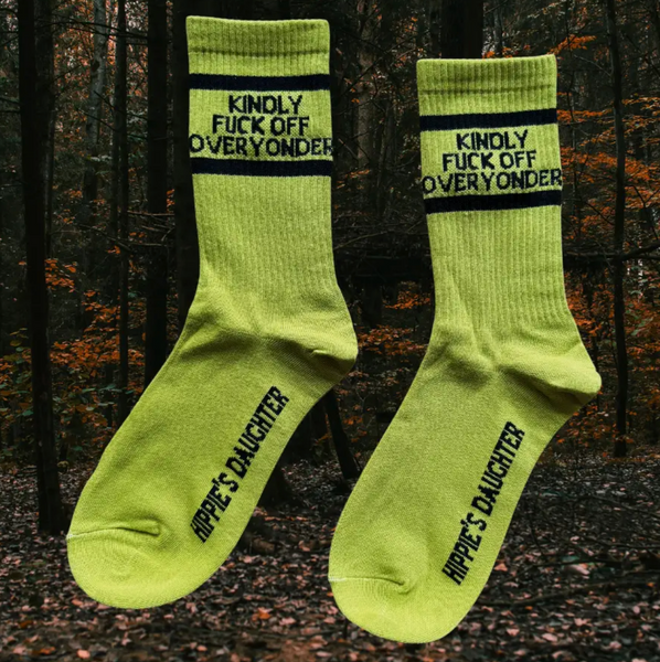 Kindly Fuck Off Gym Socks