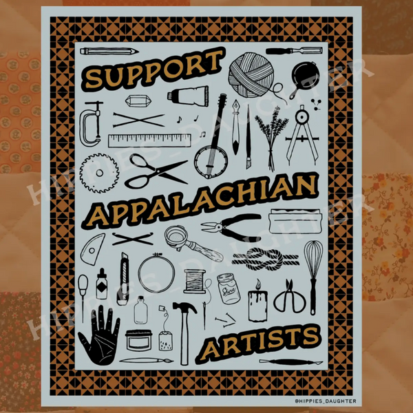 Support Appalachian Artists Sticker