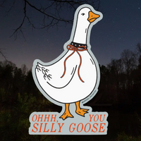 Silly Goose Sticker