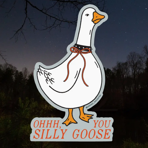 Silly Goose Sticker