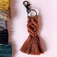Classic Macrame Keychain