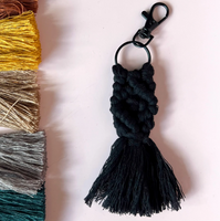 Classic Macrame Keychain