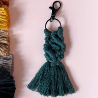 Classic Macrame Keychain