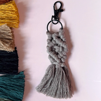 Classic Macrame Keychain