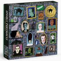 Spooky Portraits 500 Piece Foil Puzzle