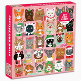 Festive Furballs 500 Piece Jigsaw Puzzle