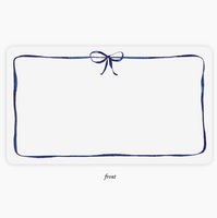 Little Notes - Navy Bow