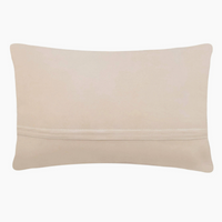 Floral Snake Wool Hooked Pillow