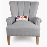 Mushrooms Wool Hooked Pillow