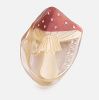 Acrylic Hair Claw - Mini Mushrooms