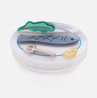 Acrylic Hair Claw - Poisson Sardine Fish Plate