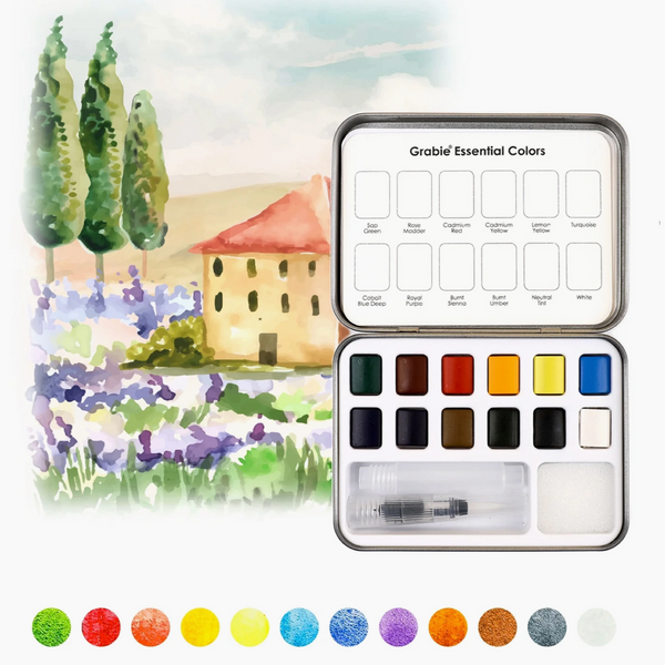 Essential Pocket Watercolor Paint Set