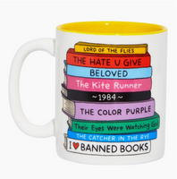 I Heart Banned Books Mug