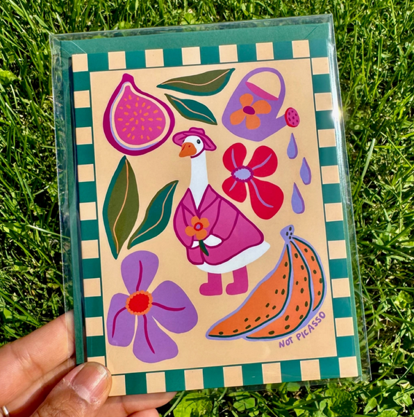 Gertie Goose Card