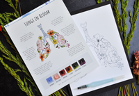 Watercolor Kit - Floral Lungs