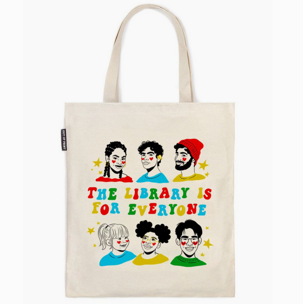 The Library Is For Everyone Tote Bag