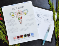 Watercolor Kit - Floral Uterus