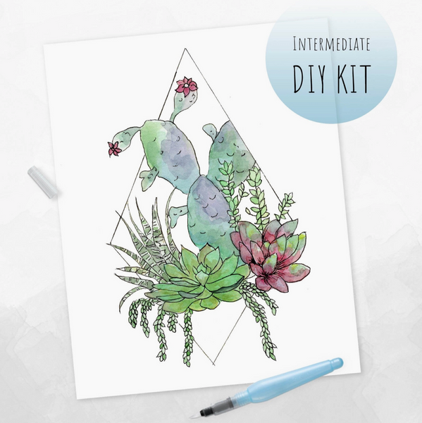 Watercolor Kit - Terrarium