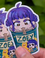 Kpop Demon Hunters Sticker - Ramen Girls