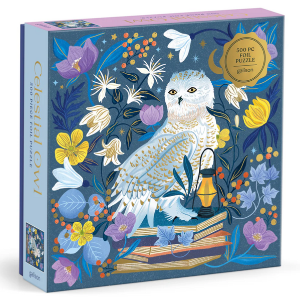 Celestial Owl 500 Piece Foil Puzzle