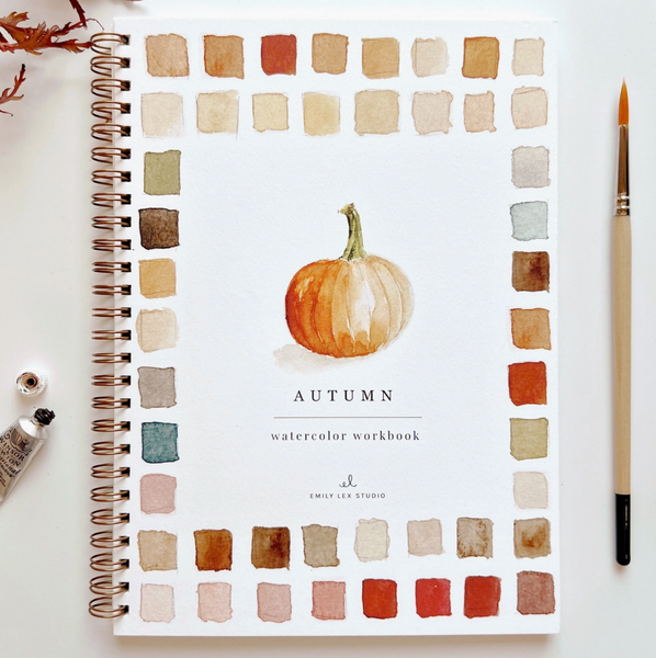 Autumn Watercolor Workbook