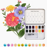 Watercolor Paint Set - Floral Colors - Full Circle Gifts & Goods