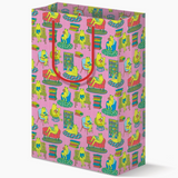 Reading Frogs Gift Bag