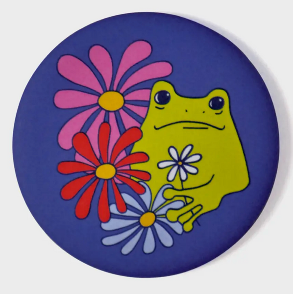 Flower Froggy Magnet