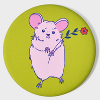 Pink Mouse Magnet