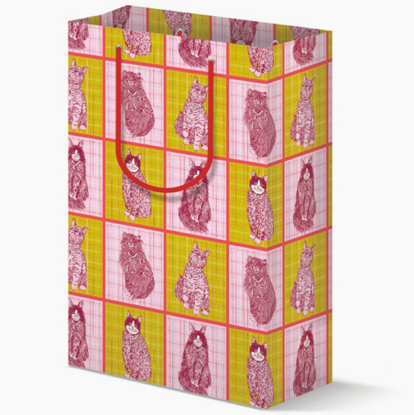 Merry Cats Gift Bag