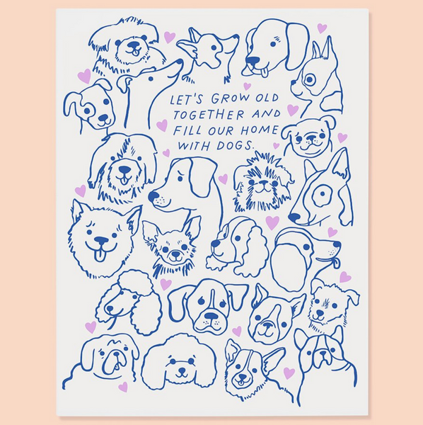 Fill Our Home With Dogs Card