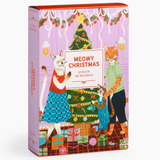 Meowy Christmas 12 Days of Puzzles 500 Piece Countdown